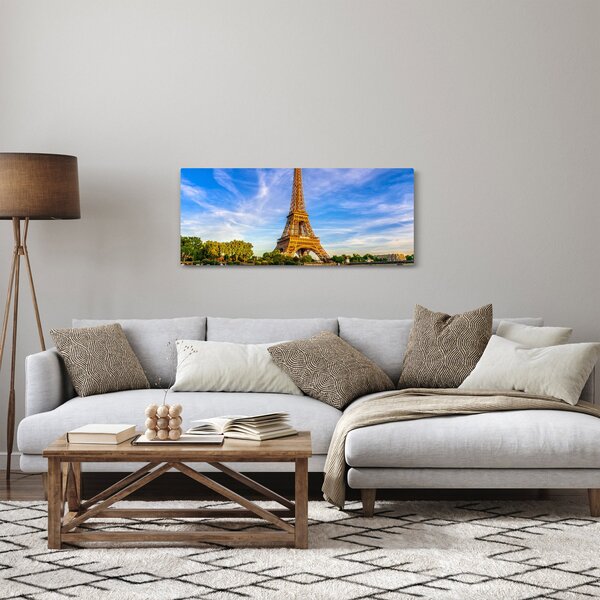 Kép - Eiffel-torony (120x50 cm)