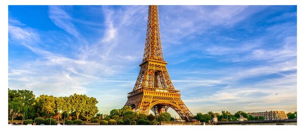 Kép - Eiffel-torony (120x50 cm)