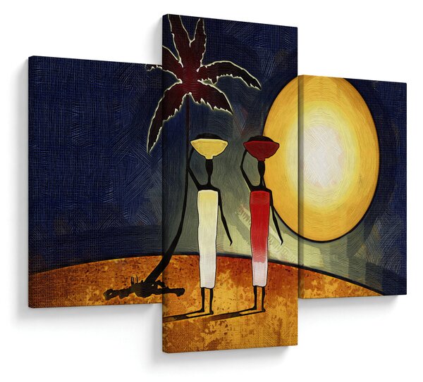 Egy ősi festmény képe (90x60 cm)