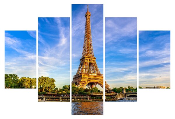 Kép - Eiffel-torony (150x105 cm)