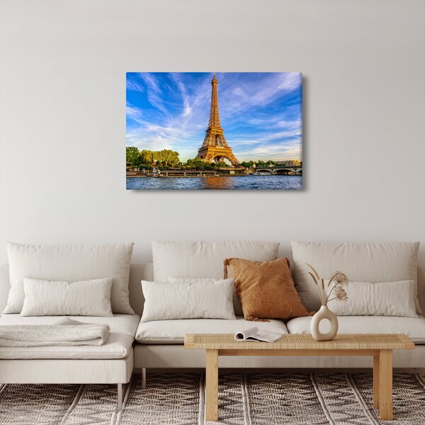 Kép - Eiffel-torony (90x60 cm)
