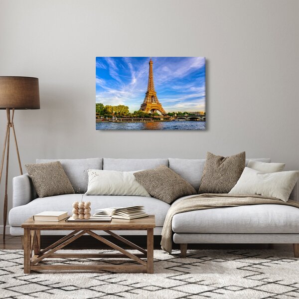 Kép - Eiffel-torony (90x60 cm)