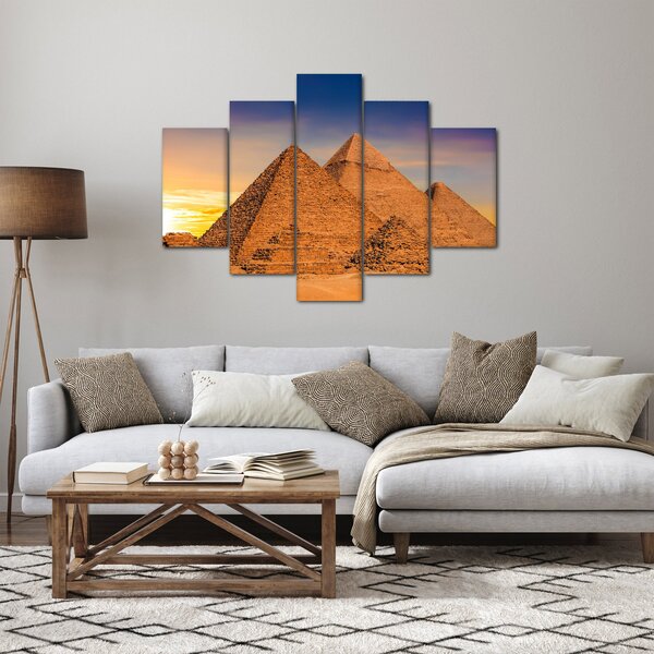 Kép - Egyiptomi piramisok (150x105 cm)
