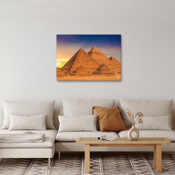 Kép - Egyiptomi piramisok (70x50 cm)