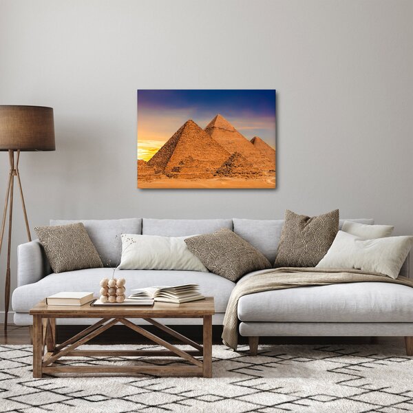 Kép - Egyiptomi piramisok (70x50 cm)