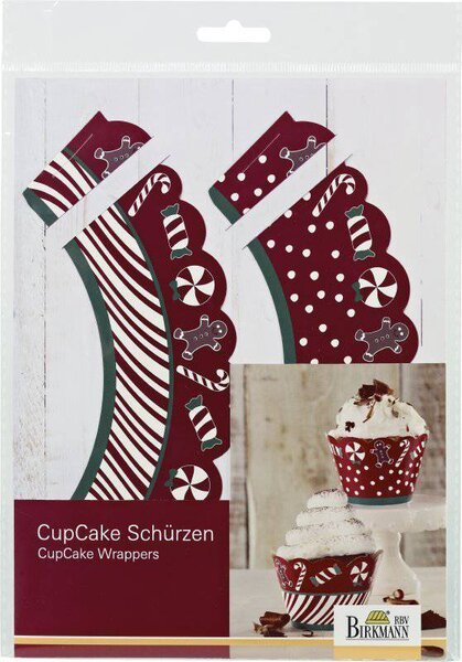 Karácsonyi muffin csomagolópapír CANDY CHRISTMAS - Birkmann - Birkmann