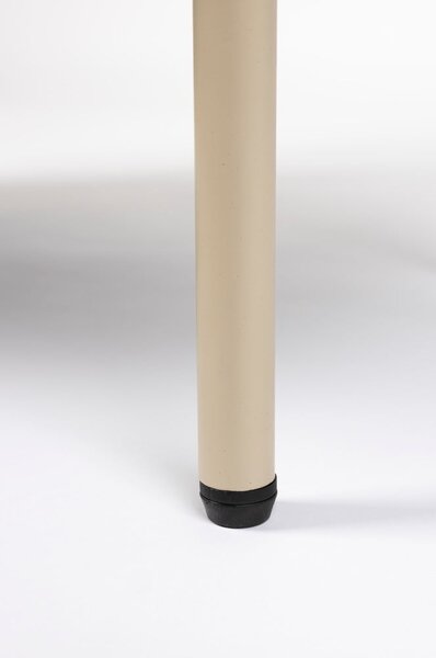 Bézs konzolasztal 40x120 cm Amaya – White Label