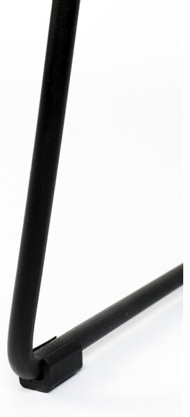 Fekete bárszék szett 2 db-os (ülésmagasság 62 cm) Tangle – White Label