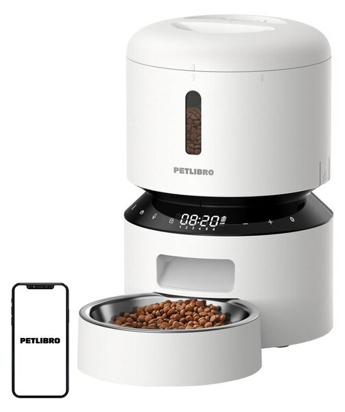 PETLIBRO Granary 3 literes állateledel-adagoló (fehér)