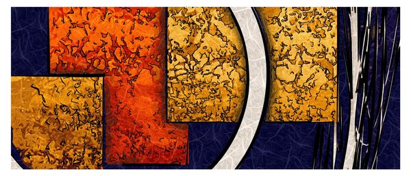 Az absztrakció képe (120x50 cm)