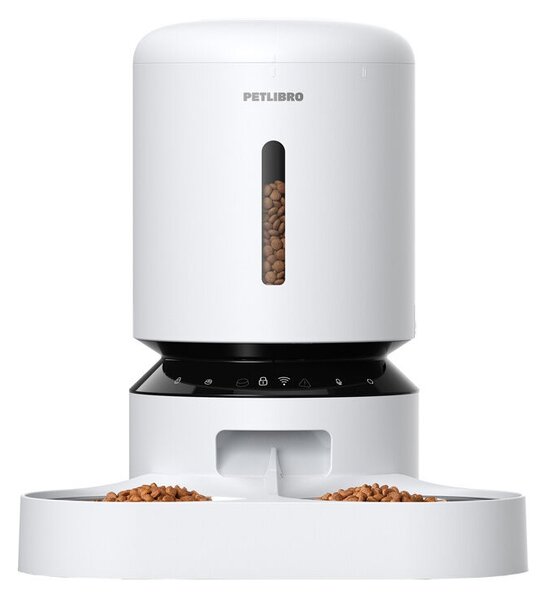 Petlibro Granary ételadagoló dupla tállal, Wifi, 5L(fehér)