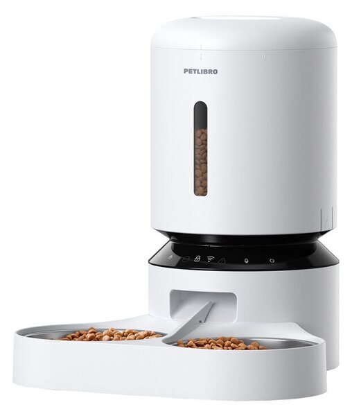 Petlibro Granary ételadagoló dupla tállal, Wifi, 5L(fehér)