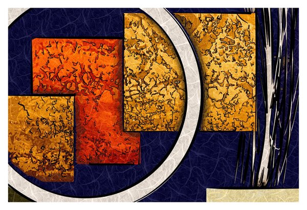 Az absztrakció képe (90x60 cm)