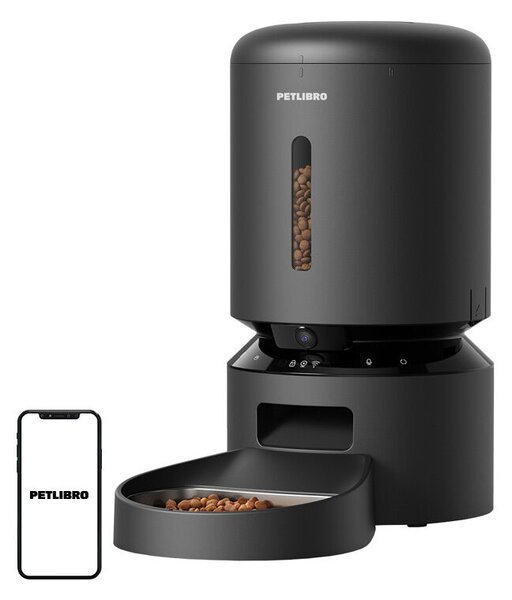 Petlibro Granary ételadagoló kamerával, 5L (fekete)