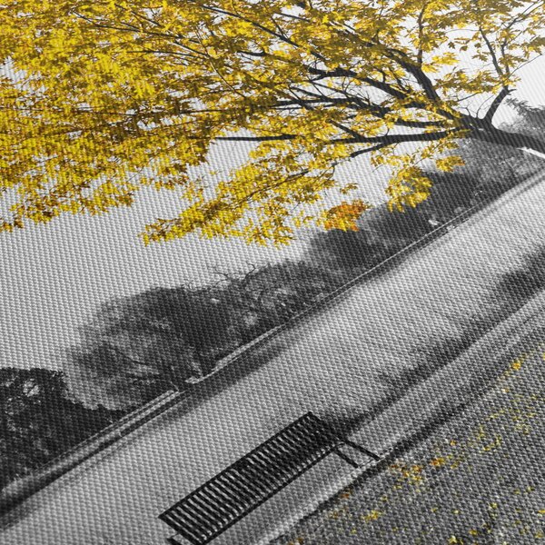 Kép - Pihenés a parkban (70x50 cm)