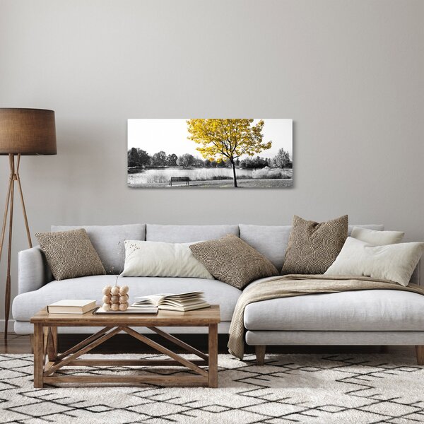 Kép - Pihenés a parkban (120x50 cm)