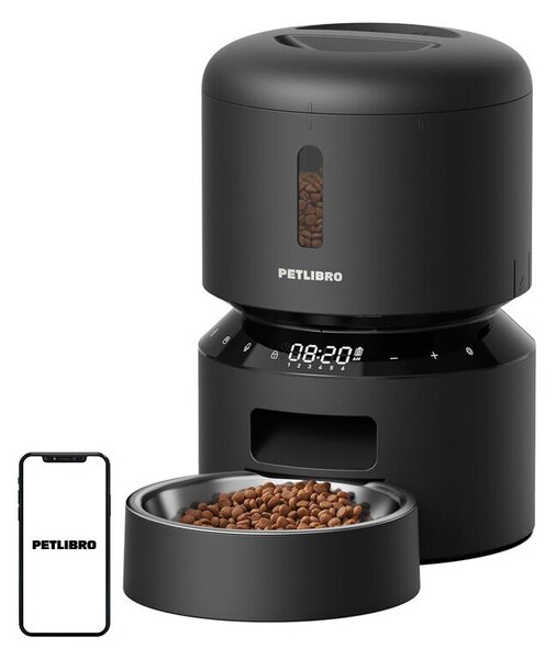 PETLIBRO Granary 3 literes állateledel-adagoló (fekete)
