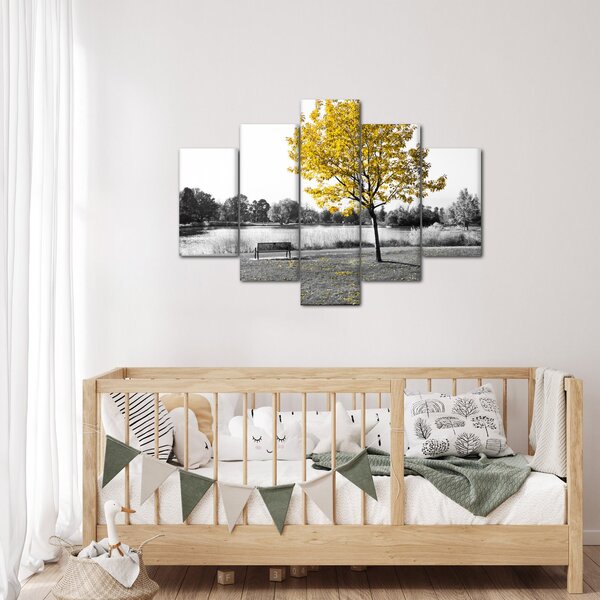 Kép - Pihenés a parkban (150x105 cm)
