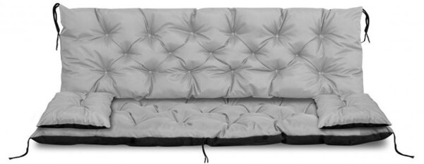 JAKS Vízálló párna világosszürke Méret: 100 x 60 x 50 cm