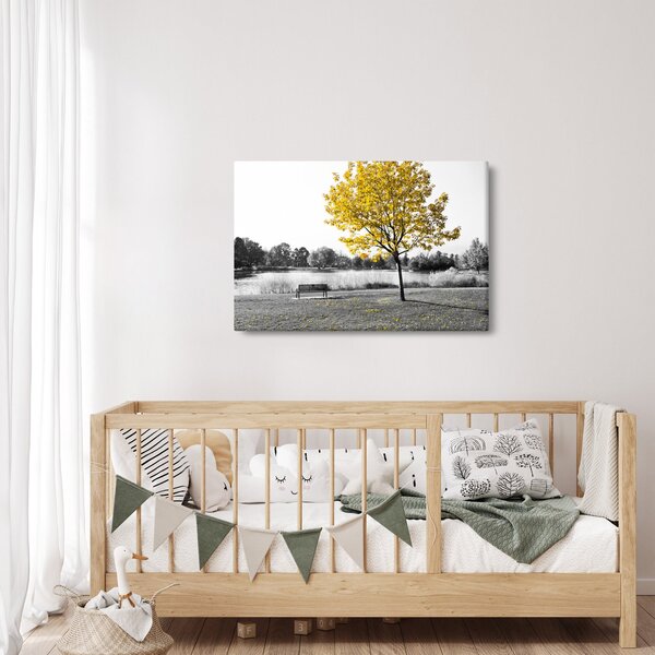 Kép - Pihenés a parkban (90x60 cm)
