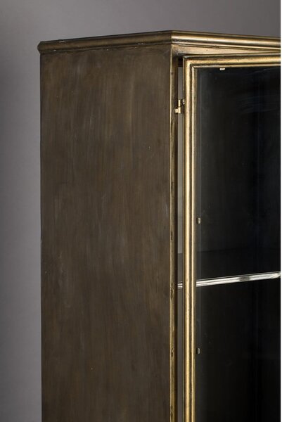 Aranyszínű fém tálalószekrény 64x184 cm Gertlush – Dutchbone