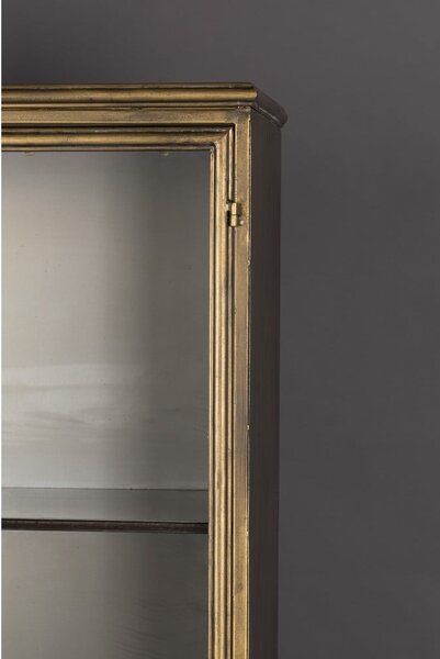Aranyszínű fém tálalószekrény 64x184 cm Gertlush – Dutchbone