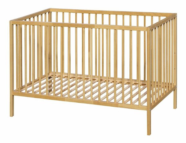 PETITE&MARS Fa kiságy Nela Beech Wood 120x60 cm