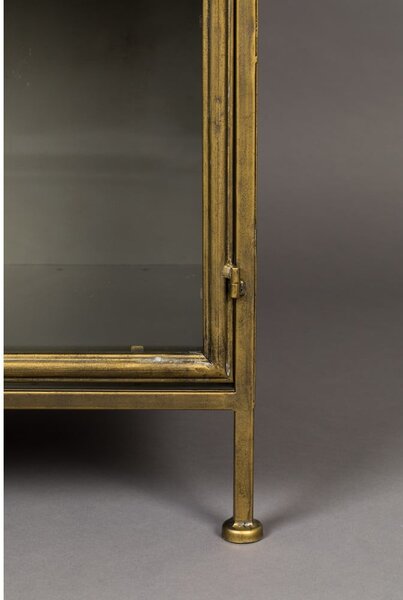 Aranyszínű fém tálalószekrény 64x184 cm Gertlush – Dutchbone