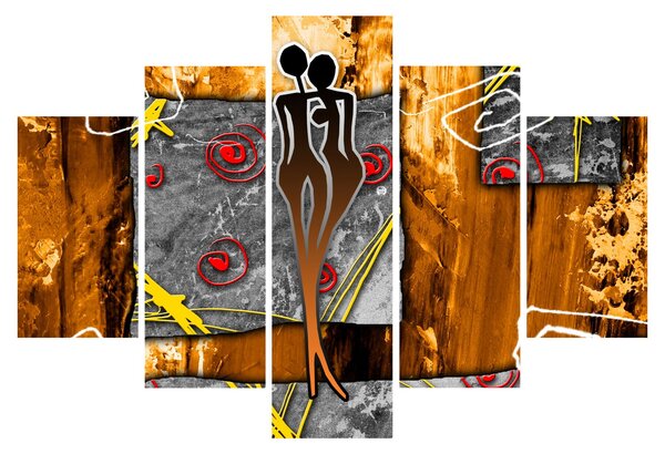 Egy ősi festmény képe (150x105 cm)