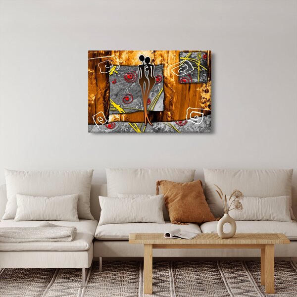 Egy ősi festmény képe (90x60 cm)