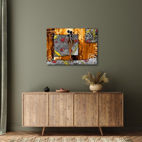 Egy ősi festmény képe (70x50 cm)