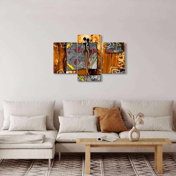 Egy ősi festmény képe (90x60 cm)