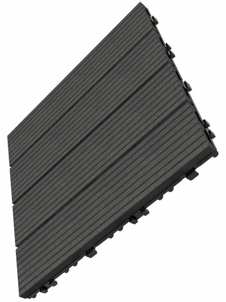 WPC csempe LEGI BASE 30 x 30 cm, antracit