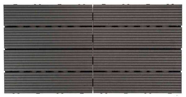 WPC csempe LEGI BASE 30 x 30 cm, antracit