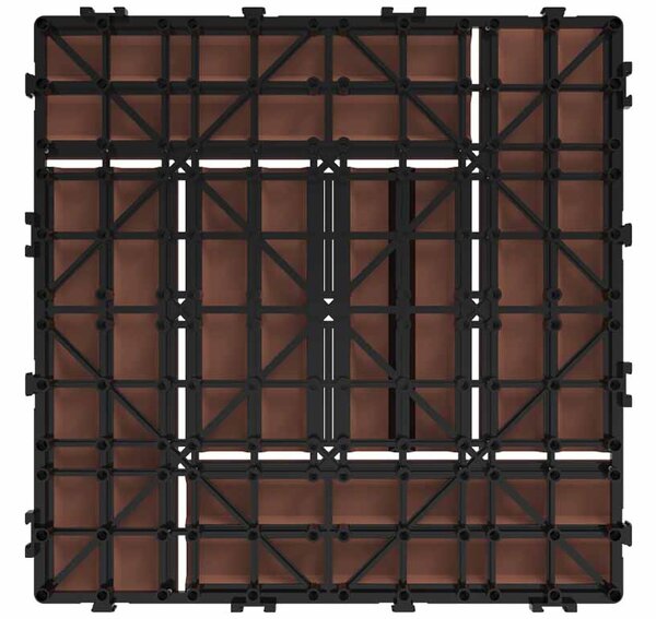 WPC csempe LEGI STYLE 30 x 30 cm, csokoládé