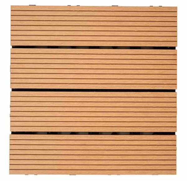WPC csempe LEGI BASE 30 x 30 cm, teak