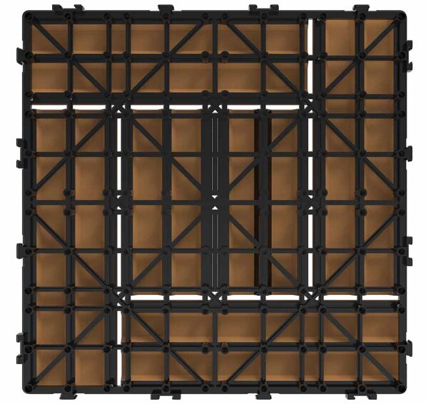 WPC csempe LEGI STYLE 30 x 30 cm, teak