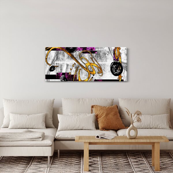 Az absztrakció képe (120x50 cm)