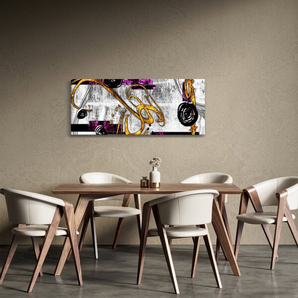 Az absztrakció képe (120x50 cm)