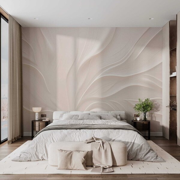 Fotótapéta Finom, áttetsző levelek egy ágon, Fotótapéta absztrakt, w05267 : Uwalls.hu