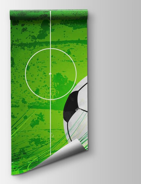 Fotótapéta Futball labda egy zöld pályán, Népszerű fotótapéta, Népszerű fotótapéta, u72784 - Tapeko.hu