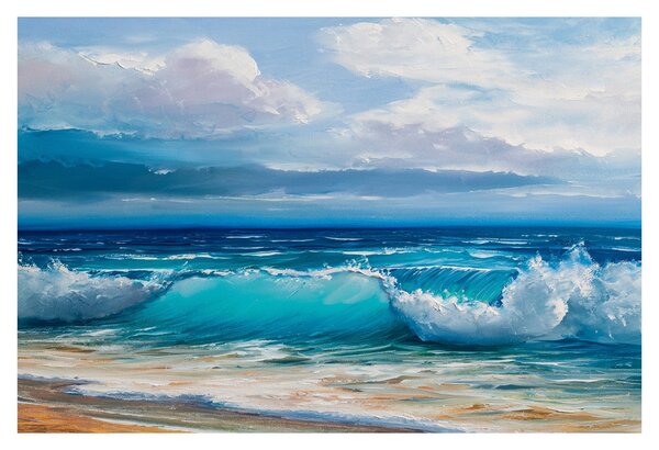 Kép - tengeri hullámok (90x60 cm)