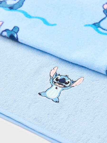 Sinsay - Pamut törölköző 2 db Stitch - világoskék