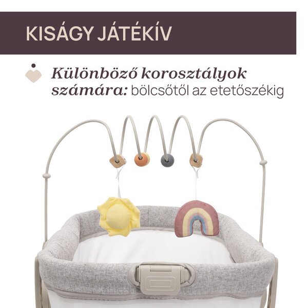 Baby Hug Armonia bölcső - asztali szék 0 - 15 kg, 0- 36 hó