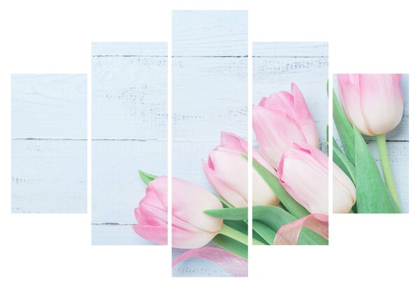 Kép - tulipán csokor (150x105 cm)