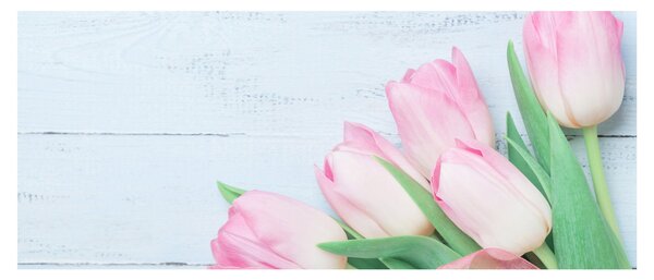 Kép - tulipán csokor (120x50 cm)