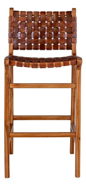 Barna teakfa bárszék 101 cm Perugia – House Nordic
