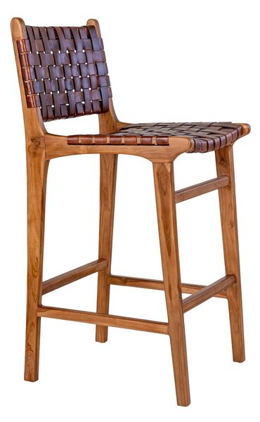 Barna teakfa bárszék 101 cm Perugia – House Nordic