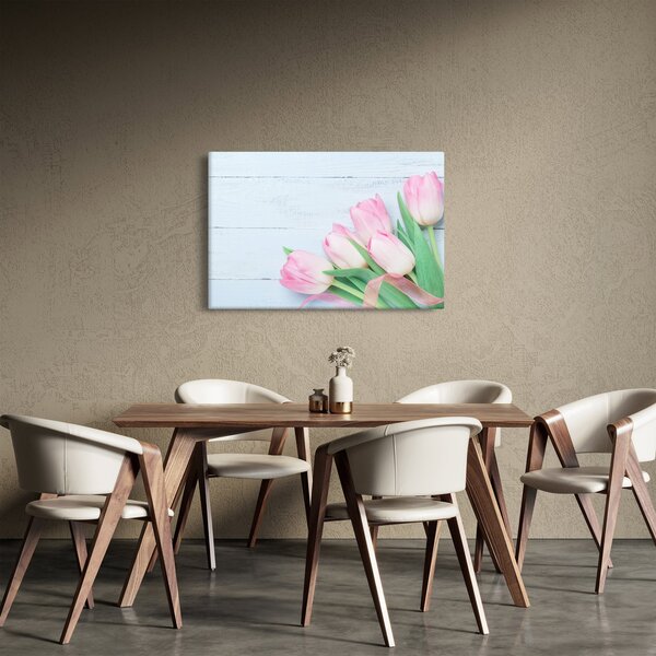 Kép - tulipán csokor (90x60 cm)