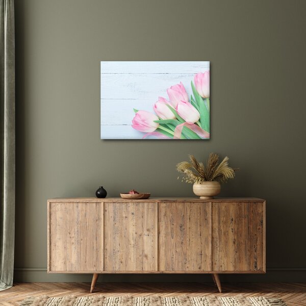 Kép - tulipán csokor (70x50 cm)